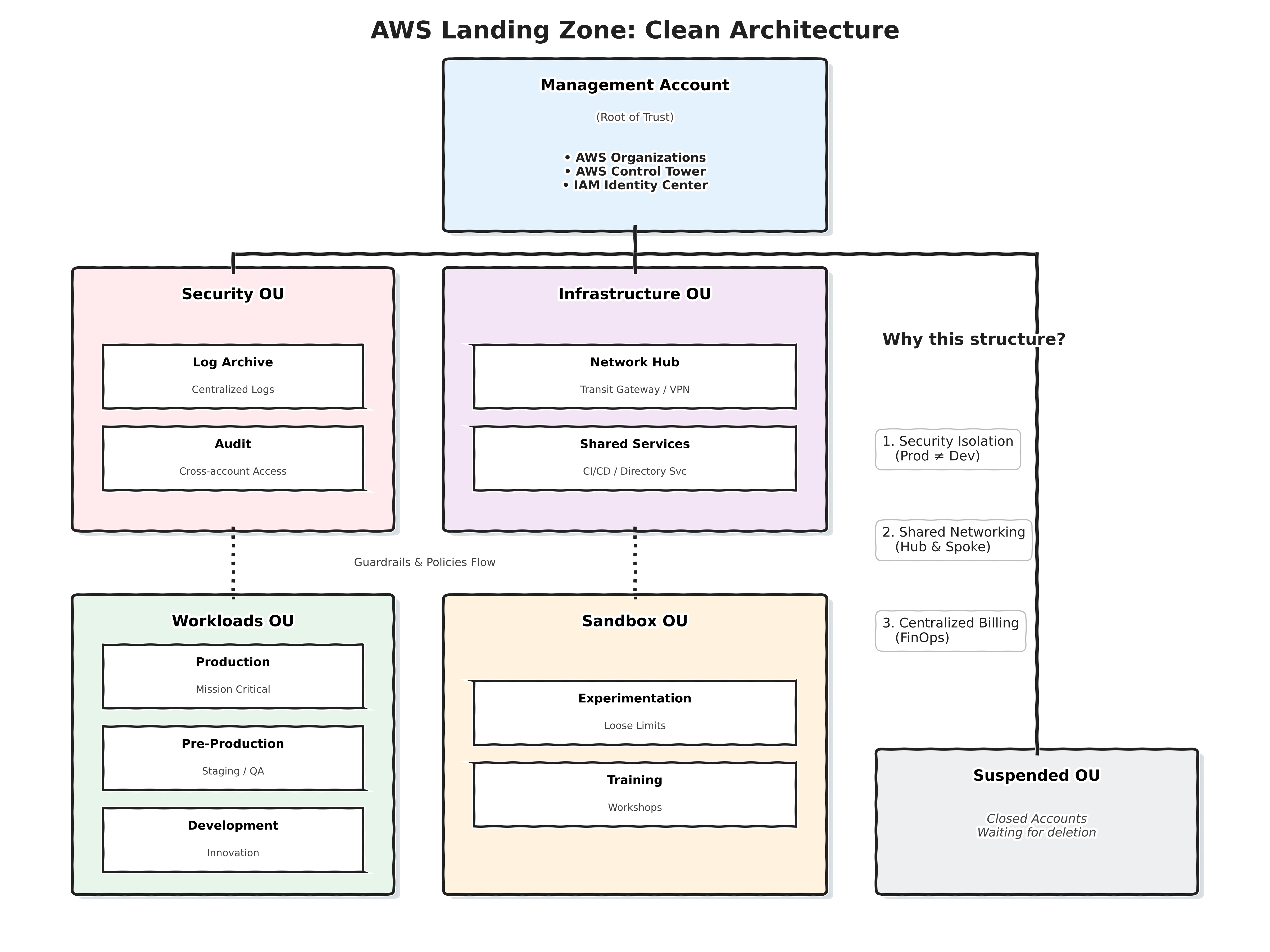 Uso de Landing Zones en AWS